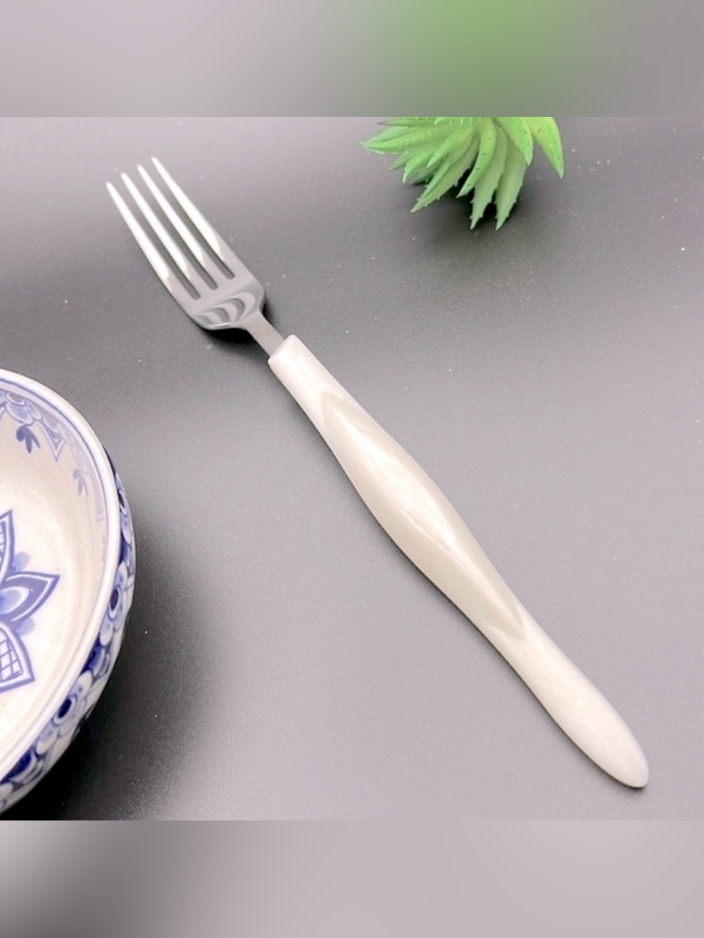 🆕 CUTCO DINING FORK PEARL WHITE HANDLE 1550W FLATWARE INDIVIDUAL